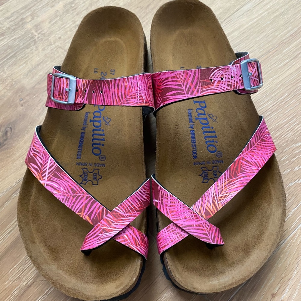 papillio by birkenstock’s pink sandals